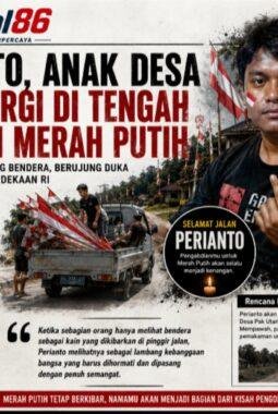 Perianto, Anak Desa yang Pergi di Tengah Kibaran Merah Putih