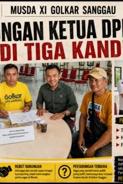 Musda XI Golkar Sanggau Memanas, Fransiskus Taufik Muncul! Kini Tiga Kandidat Berebut Kursi Ketua
