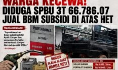 Diduga Jual Solar dan Pertalite Subsidi di Atas HET, SPBU 3T 66.786.07 Sintang Disorot