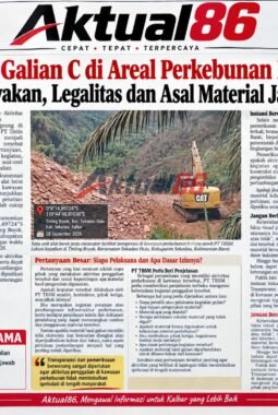 Dugaan Galian C di Areal Perkebunan PT TBSM Dipertanyakan, Legalitas dan Asal Material Jadi Sorotan
